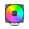 Aušintuvas CPU Montech NX600 ARGB, juodas, 120 mm ventiliatorius, ARGB apšvietimas