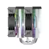 Aušintuvas CPU Montech NX600 ARGB, juodas, 120 mm ventiliatorius, ARGB apšvietimas