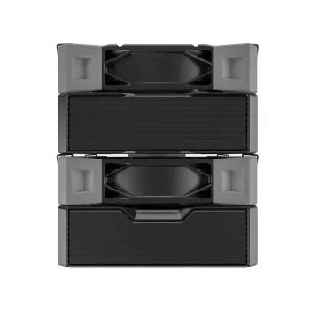 Aušintuvas CPU Montech NX600 juodas su 120 mm ventiliatoriumi