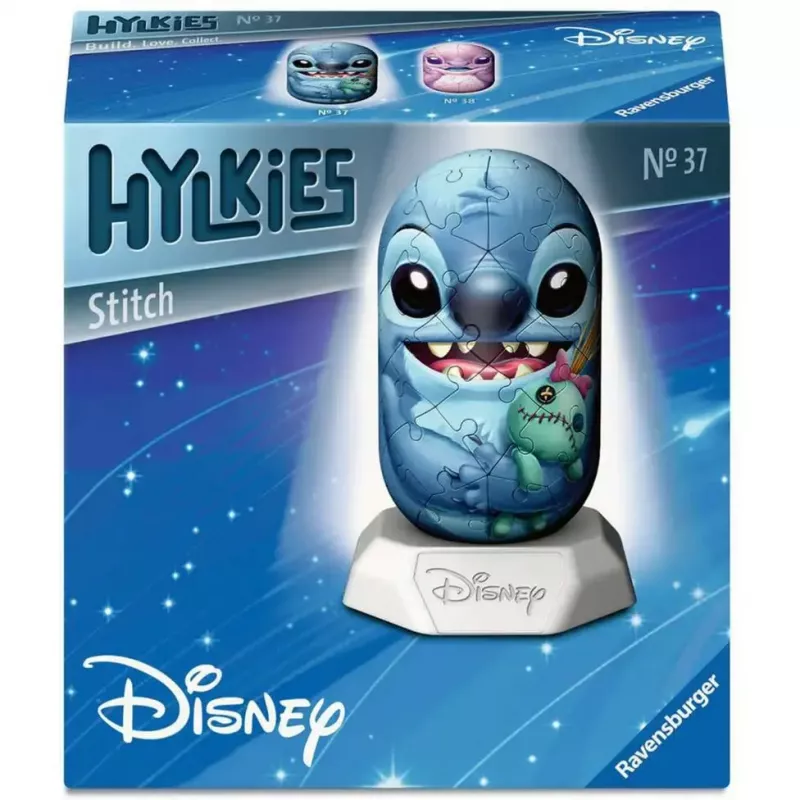 3D Dėlionė Ravensburger Disney Stitch Hylkies – figūrinis 3D modelis
