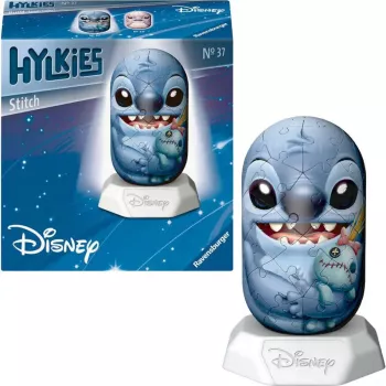 3D Dėlionė Ravensburger Disney Stitch Hylkies – figūrinis 3D modelis