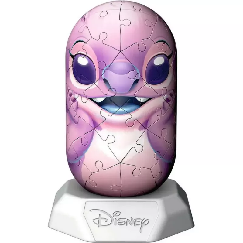 3D dėlionė Ravensburger Disney Stitch – Angel figūrėlė, sujungiamos putplasčio detalės, modelis 12008045