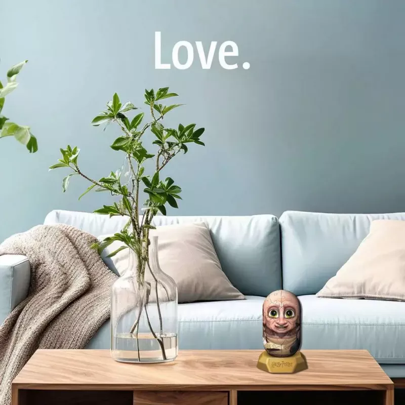 3D dėlionė Ravensburger Hylkies Harry Potter Dobby, putplasčio detalės, surenkama figūrėlė