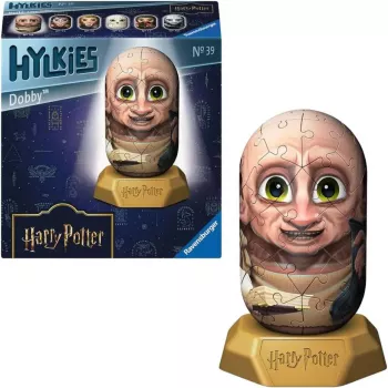 3D dėlionė Ravensburger Hylkies Harry Potter Dobby, putplasčio detalės, surenkama figūrėlė