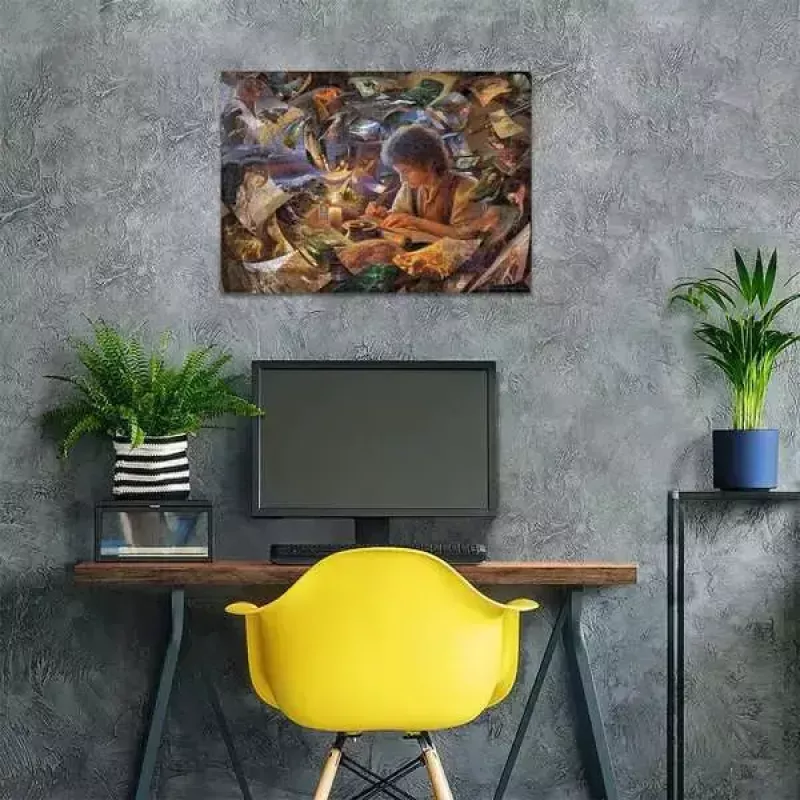 Dėlionė Ravensburger 12001810, 1000 dalių, Fantastika — Žiedų valdovas, 700 mm plotis