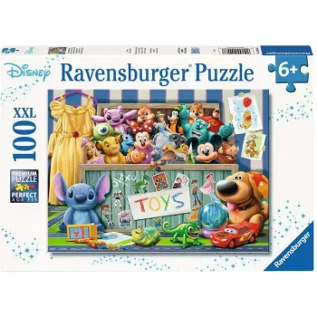 Vaikiškas dėlionės žaidimas Ravensburger Disney Pixar Toy Collection – 100 dalių
