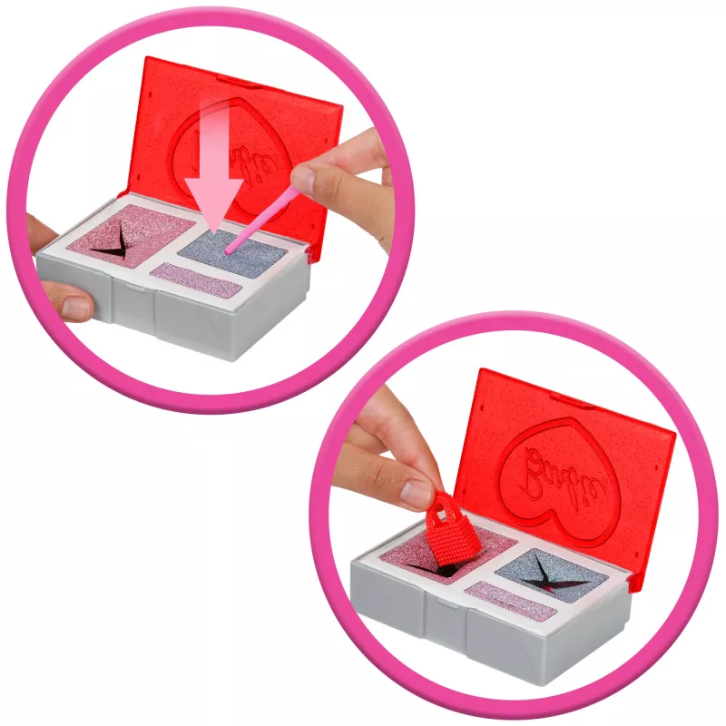 Lėlių rinkinys MATTEL Barbie Party Unboxed Reveal Set Curvy JFY67 – kreivos figūros mados lėlės ir aksesuarai
