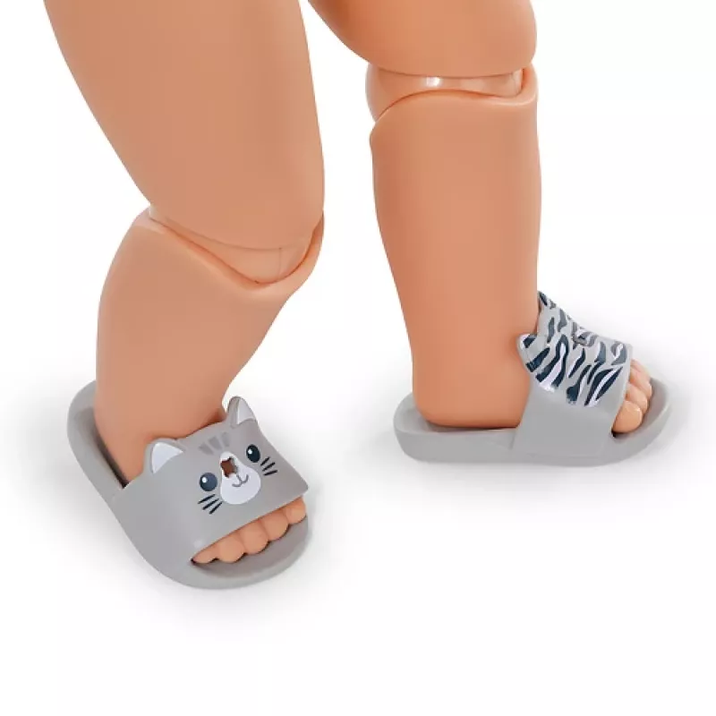 BABY born Šlepetės 3 vnt. asorti 43 cm Lėlės batai