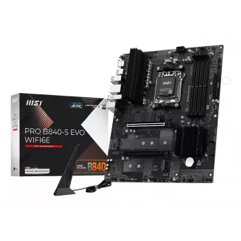MSI Pro B840-S EVO WIFI6E AMD B840 Socket AM5 ATX pagrindinė plokštė