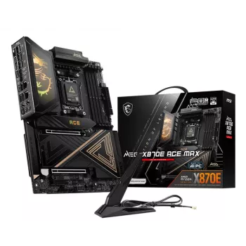 Motininė plokštė MSI MEG X870E ACE MAX AM5 su 4x DDR5, 4x SATA, 5x M.2 (7E85-001R)