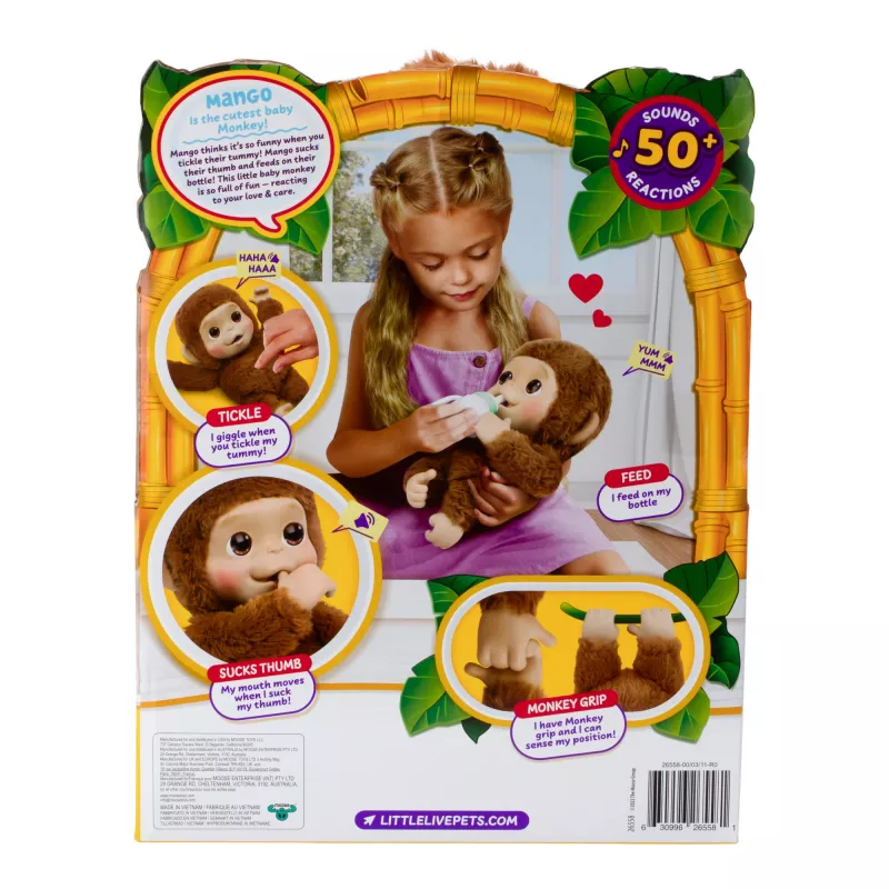 Moose Toys My Baby Monkey Mango
