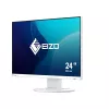 Monitorius EIZO FlexScan EV2400R-WT — 23,8 colio (60,5 cm) Full HD IPS, 1920×1080, 5 ms, USB stotelė, garsiakalbiai, aukščio reguliavimas, VESA, baltas