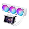 Vandens aušintuvas ASUS ROG RYUO IV 360 ARGB WHT — 360 mm radiatorius, 120 mm ventiliatoriai, Balta