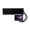 Vandens aušintuvas ASUS ROG RYUO IV 360 ARGB — 360 mm radiatorius, 120 mm ventiliatoriai, juodas