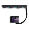 Vandens aušintuvas ASUS ROG RYUO IV 360 ARGB — 360 mm radiatorius, 120 mm ventiliatoriai, juodas