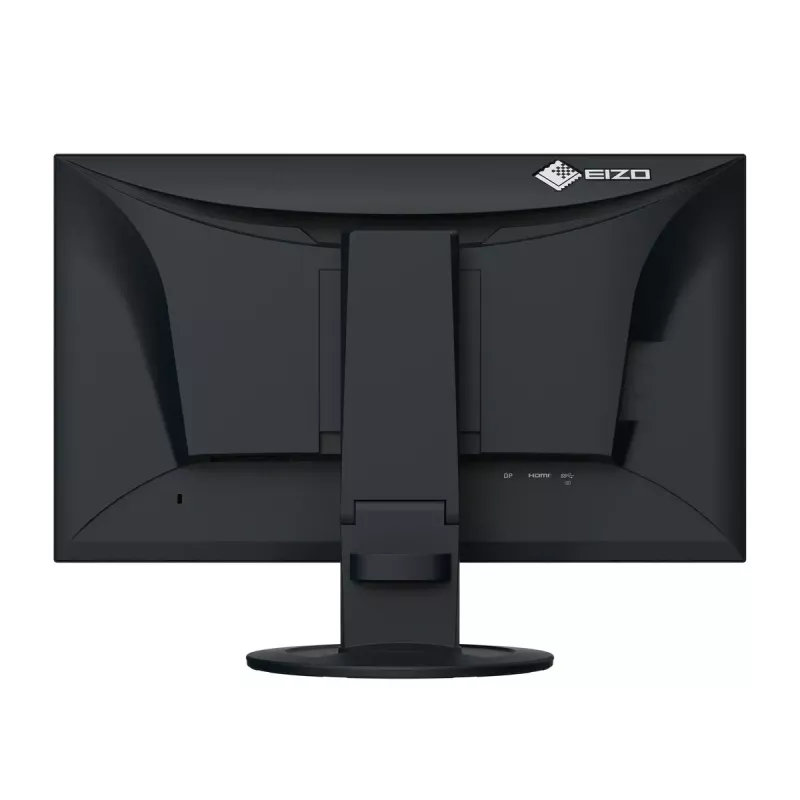 Monitorius EIZO FlexScan EV2400R-BK 23,8 colio (60,5 cm) Full HD 1920x1080 IPS LCD, 5 ms, USB šakotuvas, garsiakalbiai, VESA, aukščio reguliavimas, juodas