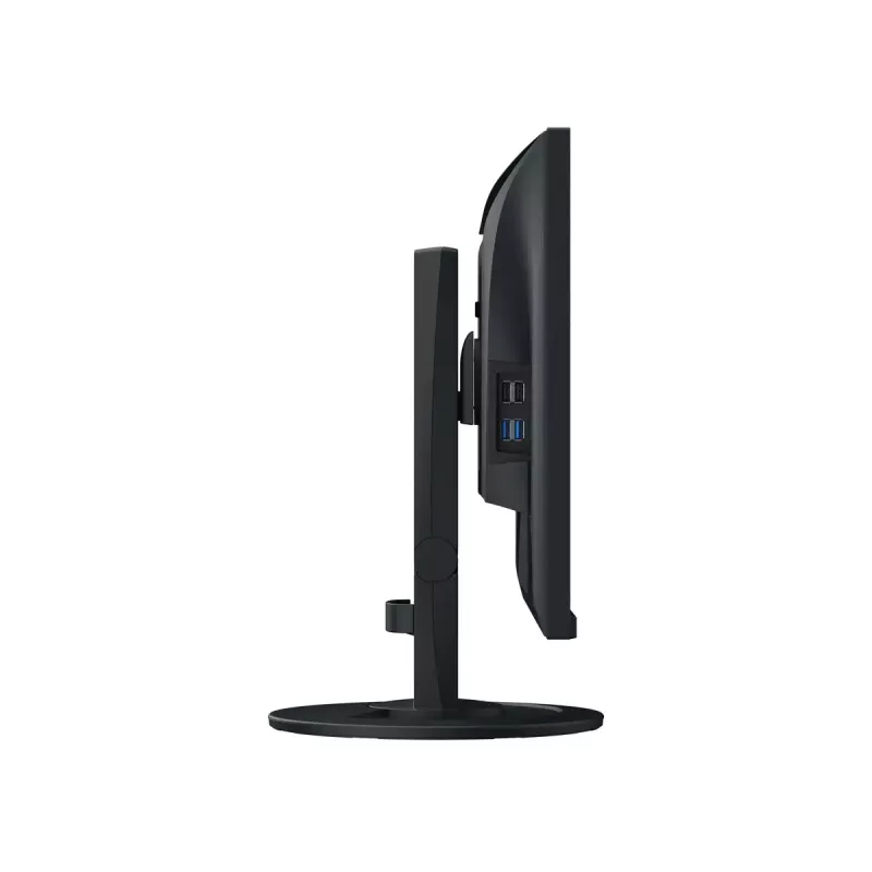 Monitorius EIZO FlexScan EV2400R-BK 23,8 colio (60,5 cm) Full HD 1920x1080 IPS LCD, 5 ms, USB šakotuvas, garsiakalbiai, VESA, aukščio reguliavimas, juodas