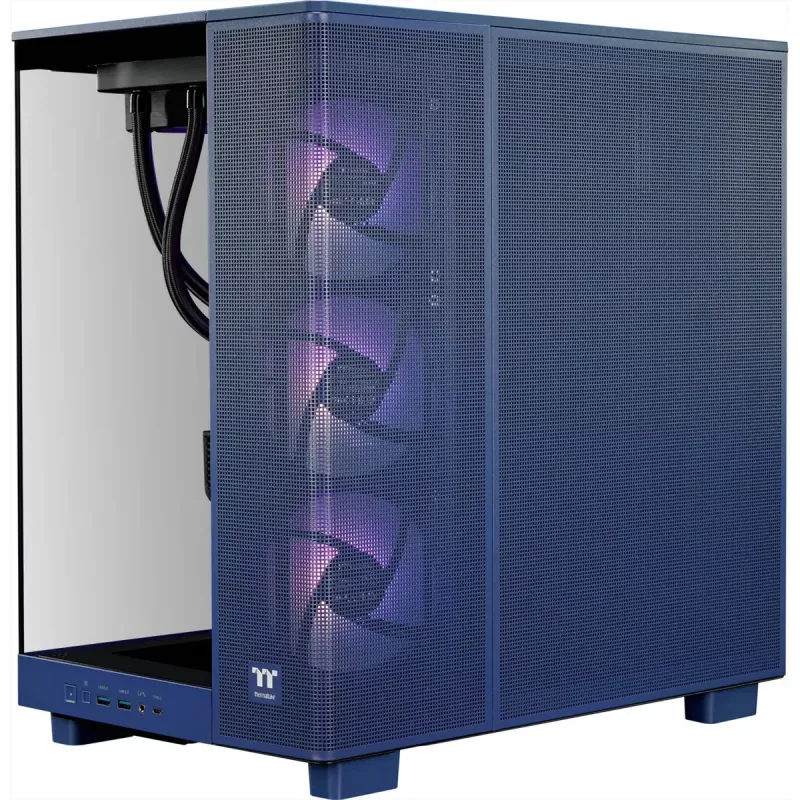 Stalinis žaidimų kompiuteris THERMALTAKE FTW V380XL 9070XT violetinis/permatomas su Windows 11 Pro