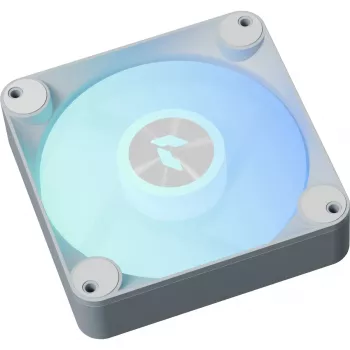 APNX FP1-R 120 mm korpuso ventiliatorius 3 vnt. rinkinys atvirkštinis oro srautas, baltas