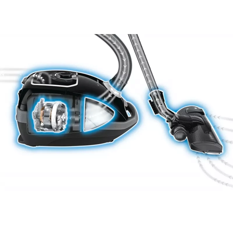 Siemens VSZ7442S cikloninis dulkių siurblys, 650 W, su dulkių maišeliu