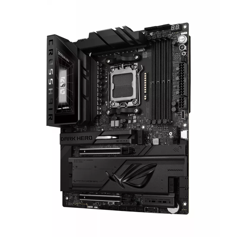 ASUS ROG CROSSHAIR X870E DARK HERO pagrindinė plokštė AMD X870E Socket AM5 ATX