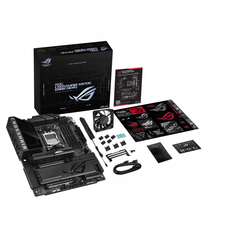 ASUS ROG CROSSHAIR X870E DARK HERO pagrindinė plokštė AMD X870E Socket AM5 ATX