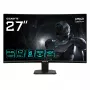 GIGABYTE GS27FCA 27 colių FHD lenktas žaidimų monitorius - 1920 x 1080, 200 Hz, 1 ms, 250 cd/m², FreeSync Premium, HDR Ready, HDMI 2.0, DisplayPort 1.4