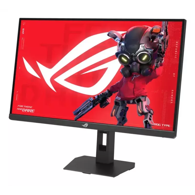 27 colių ASUS ROG Strix XG27JCG žaidimų monitorius – 5K Ultra HD 5120×2880, Fast IPS, 0,3 ms, 350 cd/m², USB 3.2 Gen1, VESA, aukščio reguliavimas, juodas