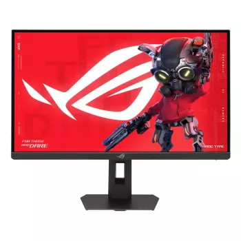 27 colių ASUS ROG Strix XG27JCG žaidimų monitorius – 5K Ultra HD 5120×2880, Fast IPS, 0,3 ms, 350 cd/m², USB 3.2 Gen1, VESA, aukščio reguliavimas, juodas
