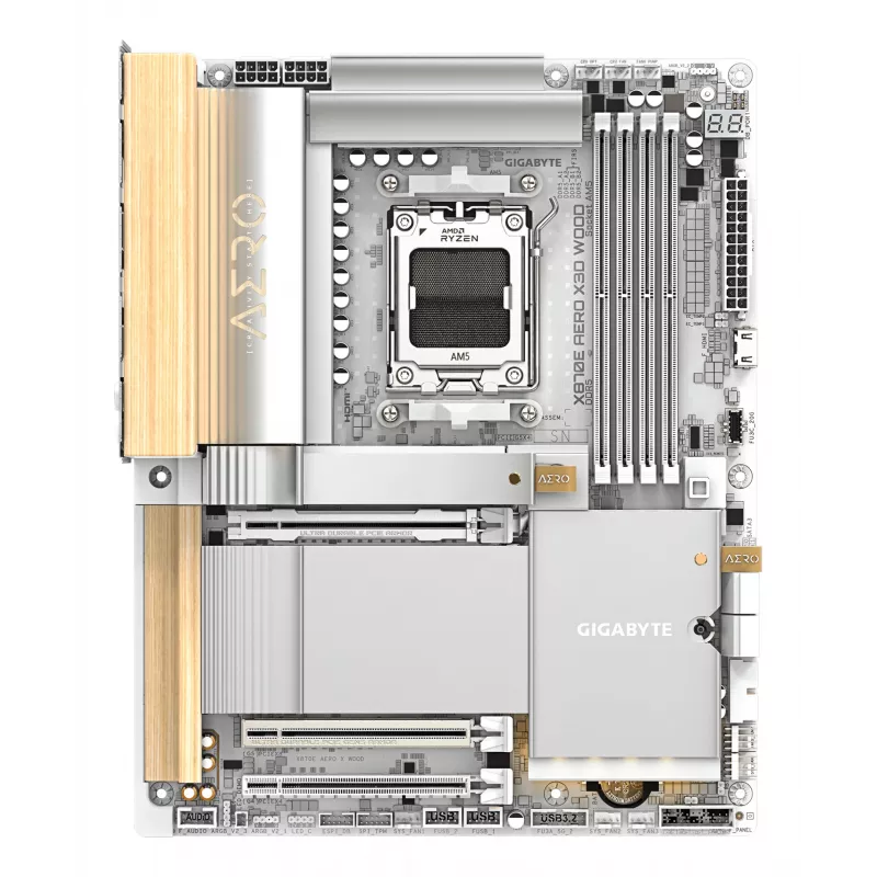 GIGABYTE X870E AERO X3D WOOD pagrindinė plokštė