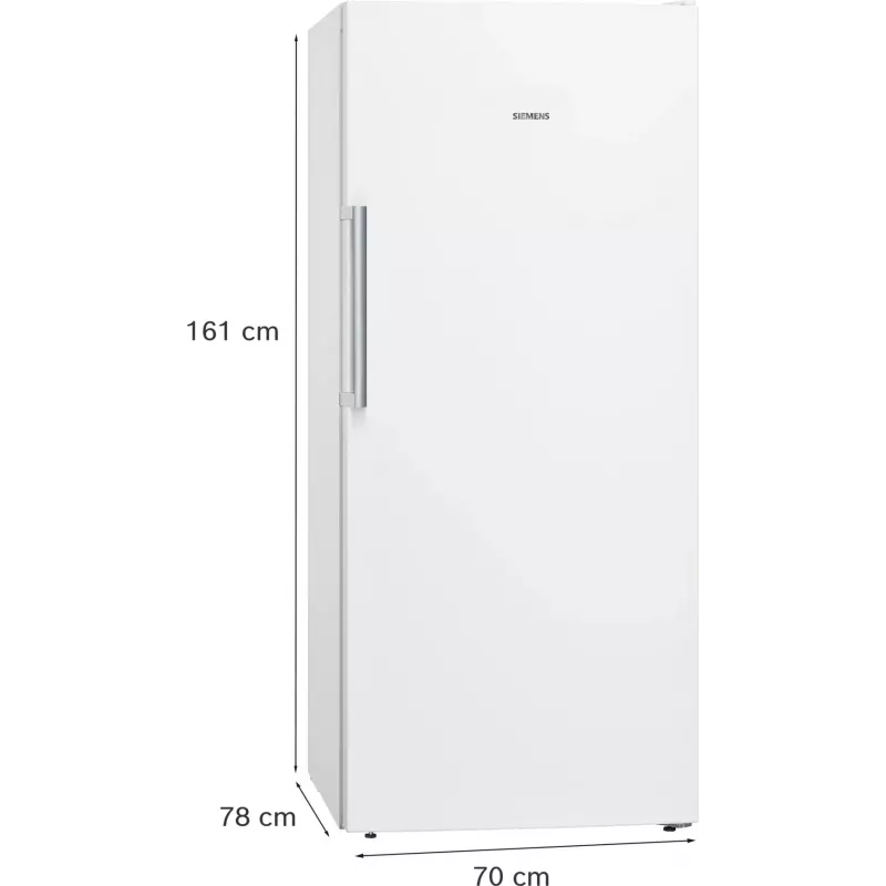 Siemens GS51NAWCV šaldiklis stovimas, 290 L, baltas