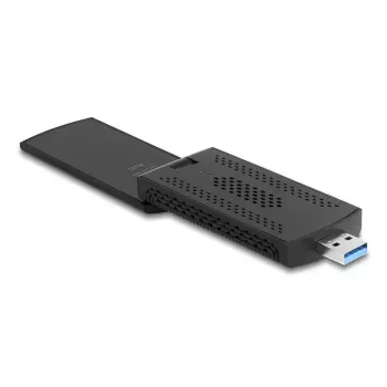 Belaidžio tinklo adapteris DeLOCK 12774 WLAN 2402 Mbit/s USB Wi-Fi 6E