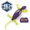 HEX BOTS Švytintis tamsoje gekonas, įkraunamas nuotolinio valdymo robotas žaislas, lipantis sienomis, išdaigoms, RC robotas berniukams ir mergaitėms nuo 4 metų