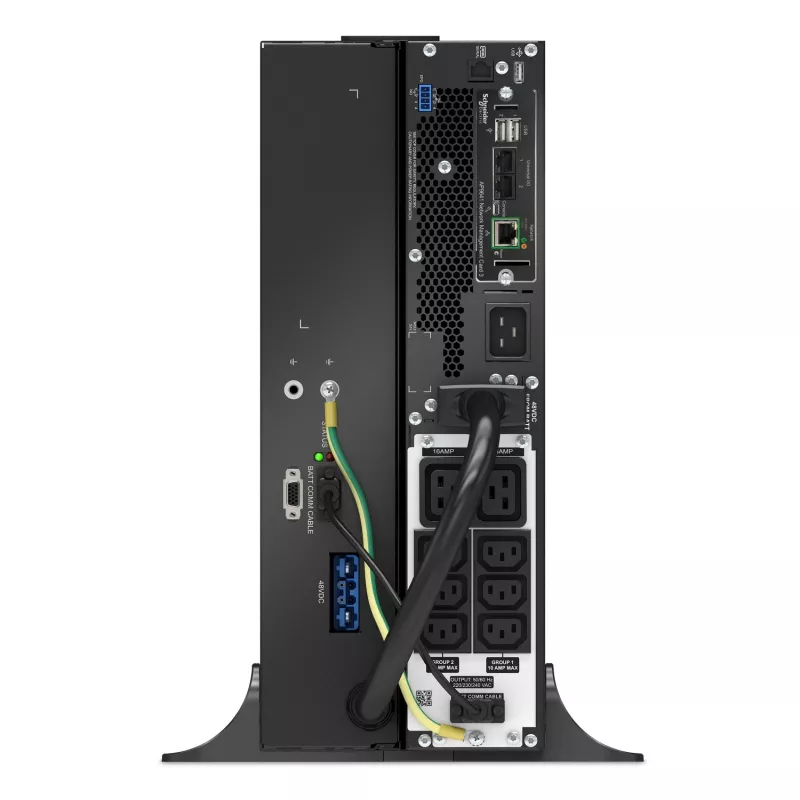 APC Smart-UPS On-Line, 2200VA, Ličio jonų, 4U, 230V, 6x C13+2x C19, tinklo kortelė, ilgas veikimo laikas, bėgių komplektas