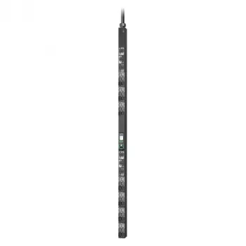 Stovo PDU APC NetShelter Advanced Switched 3 fazių 43,5 kW (400V 63A) arba 34,6 kW (415V 60A), 42 lizdai, IEC 60309 įvadas