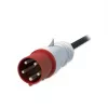 Stovo PDU APC NetShelter Advanced Switched 3 fazių 43,5 kW (400V 63A) arba 34,6 kW (415V 60A), 42 lizdai, IEC 60309 įvadas