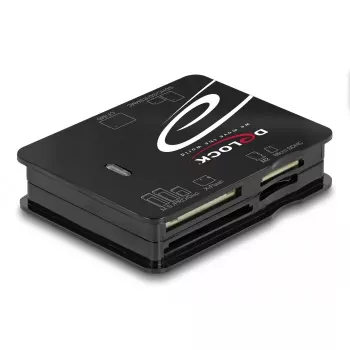 Card Reader DeLOCK 91007 USB 2.0 Juodas CF MMC MS MicroSD xD