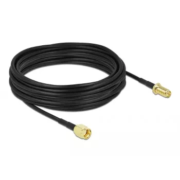 Anteninis kabelis DeLOCK RP-SMA kištukas į RP-SMA lizdą LMR/CFD100 10 m