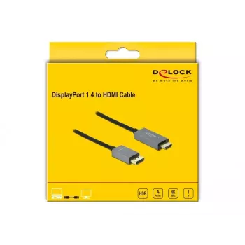 Aktyvus DisplayPort 1.4 į HDMI laidas DeLOCK 85928 1m 4K 60Hz HDR