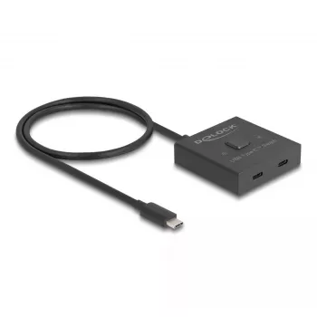 USB jungiklis DeLOCK 18911 Type-C 10 000 Mbit/s Juodas