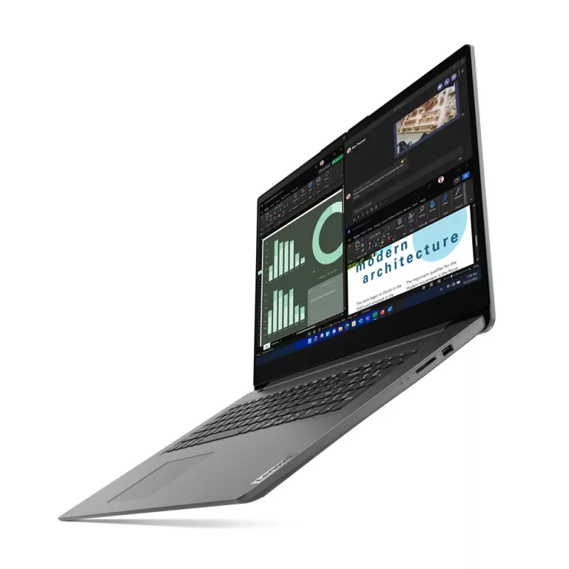 Nešiojamasis kompiuteris Lenovo V17 G4 IRU Intel® Core™ i3-1315U 43,9 cm (17,3 inch) Full HD 8 GB DDR4 512 GB SSD Wi-Fi 6 Windows 11 Home Pilka
