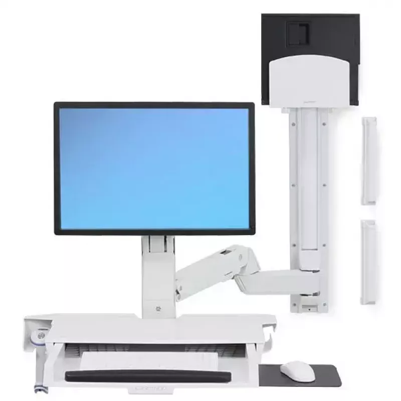 Monitorio laikiklio prailgintuvas ERGOTRON 97-858-216, baltas, suderinamas su Ergotron 45 serija, svoris 3,2 kg