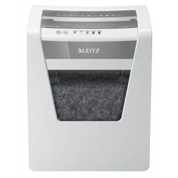 Leitz IQ Office dokumentų smulkintuvas P4, kryžminis smulkinimas, 22,3 cm, 4 x 40 mm, 23 l, 225 lapų, 55 dB