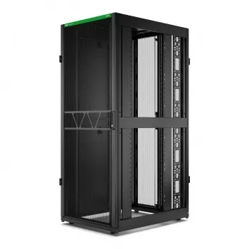 APC NetShelter SX Server Rack Gen 2, 42U, 1991x800x1070 mm, su šoninėmis plokštėmis, juodas