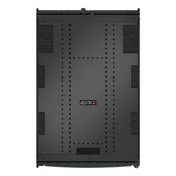 APC NetShelter SX Server Rack Gen 2, 42U, 1991H x 800W x 1200D mm, su šoninėmis plokštėmis, juodas