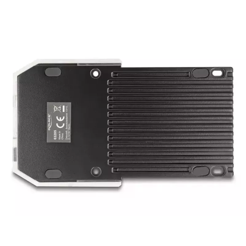 DeLOCK SuperSpeed USB Docking Station 2,5 colio SATA HDD SSD juoda