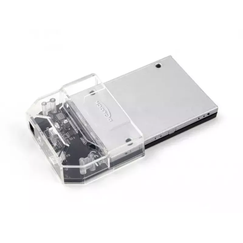 DeLOCK SuperSpeed USB Docking Station 2,5 colio SATA HDD SSD juoda