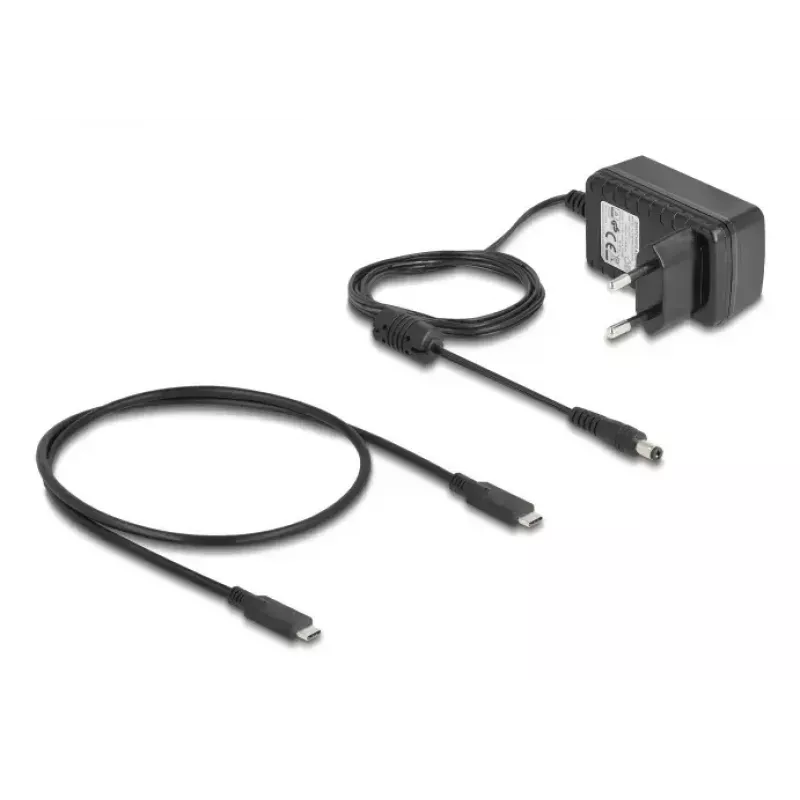 DeLOCK 64300 Docking Station USB 3.2 Gen 2 Type-C juoda SSD PCIe M.2