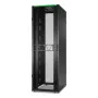 APC NetShelter SX, serverinis stovas, Gen 2, 52U, 2436H x 800W x 1200D mm, su šoninėmis sienelėmis, juodas
