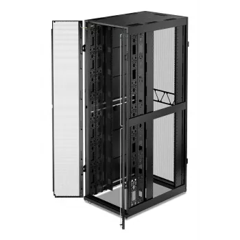 APC NetShelter SX, serverinis stovas, Gen 2, 52U, 2436H x 800W x 1200D mm, su šoninėmis sienelėmis, juodas